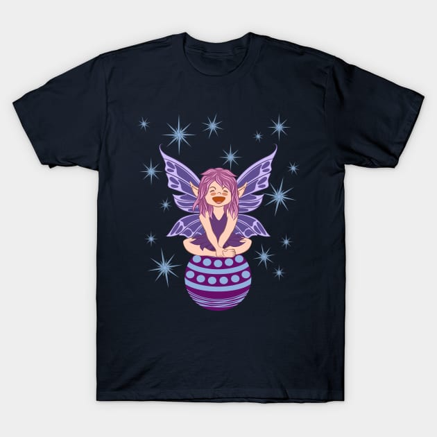 Purple elf T-Shirt by PCMdesigner